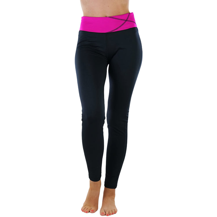 Women's Skinny Ankle Length Polyester Blend Exercise Pants Gymwear