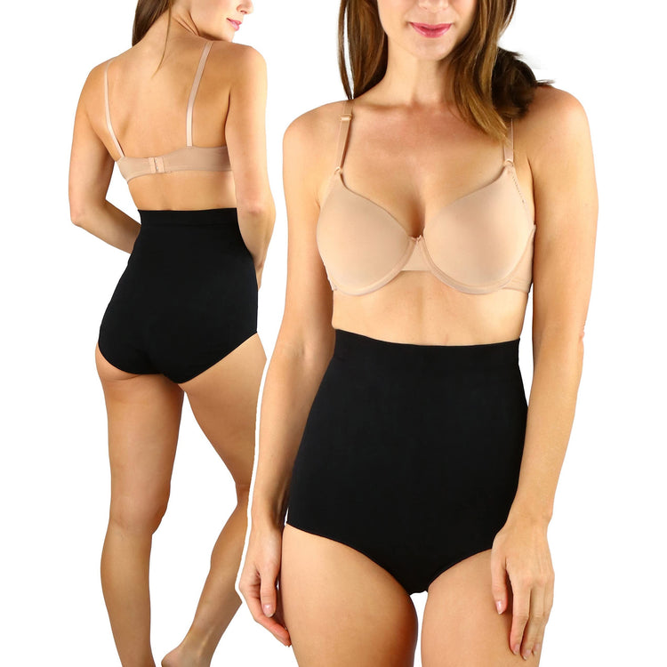 Women's High-Waisted Bikini Brief Shaper