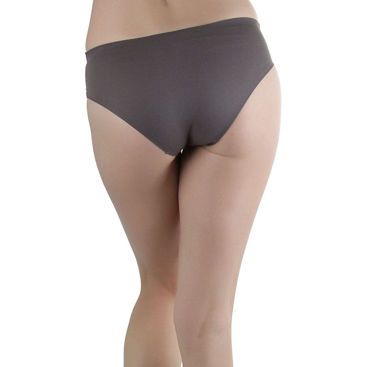 ToBeInStyle Womenโs Pack of 6 Comfortable No Panty Line Laser Cut Boyshorts