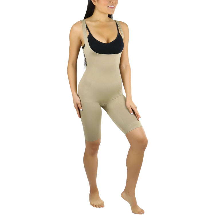 ToBeInStyle Women's Under Bust Body Shaper w/ Butt Lift Control Design
