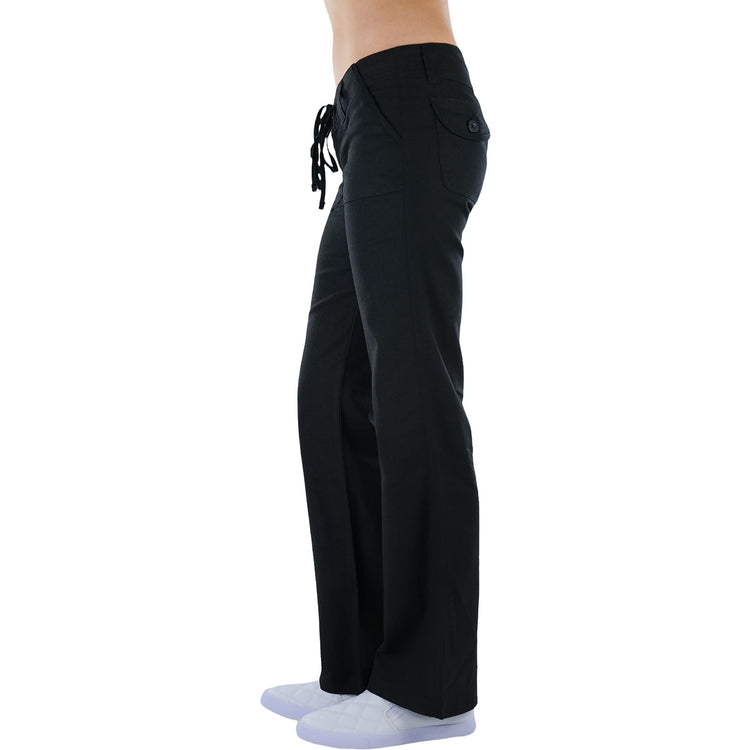 Women's Comfy Casual Rayon Blend Pants with Drawstring Waist