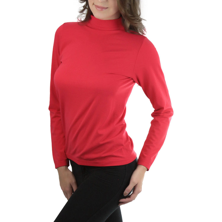 Women's Long Sleeve Turtle Neck Top