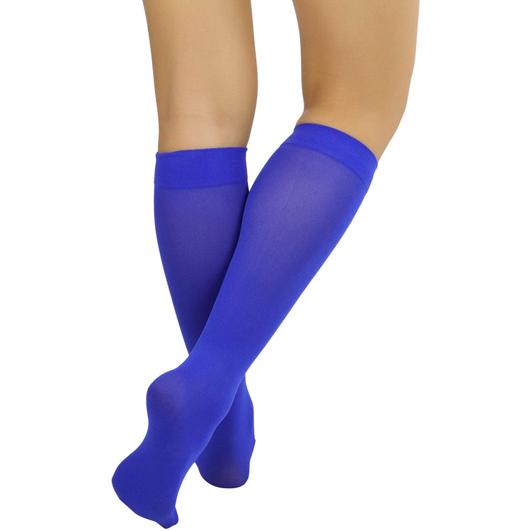 Womens Pack of 6 Knee High Trouser Professional Socks