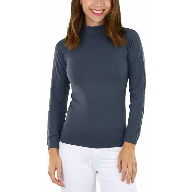 Women's Long Sleeve Turtle Neck Top
