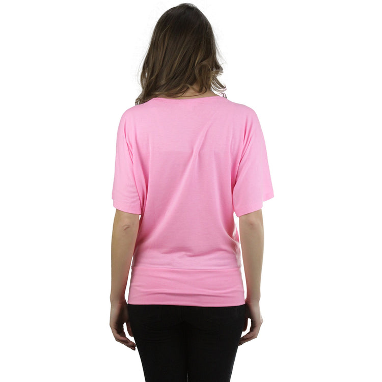Women's Oversized Off The Shoulder Dolman Blouse