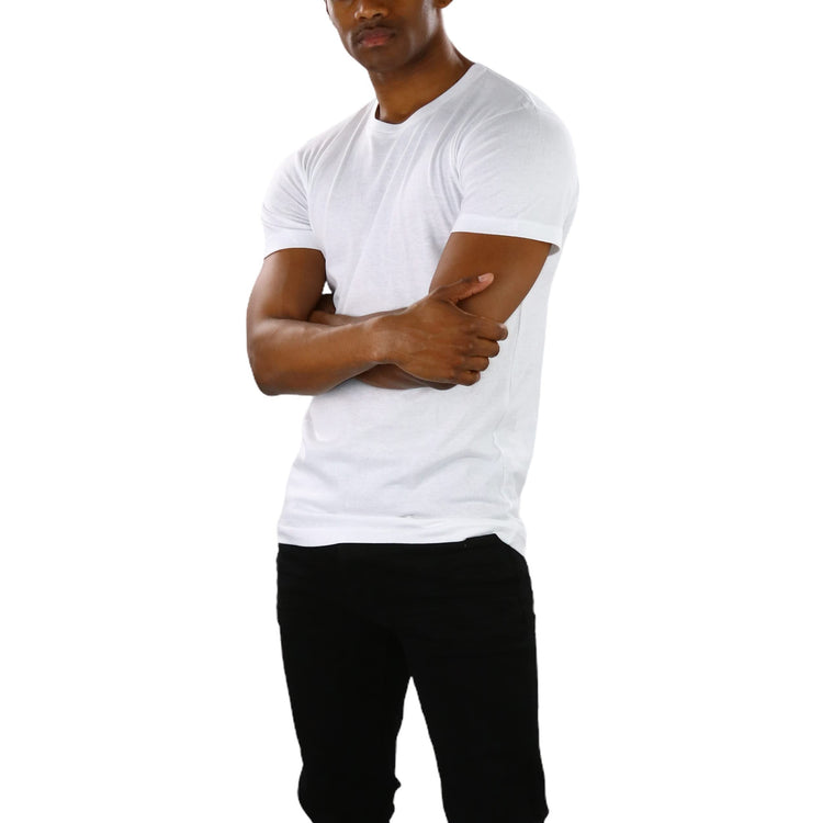 Men's Plain Crew Neck T-Shirt