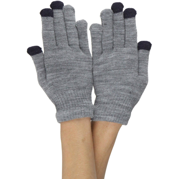 Women's Pack of 6 Assorted Styles Winter Gloves