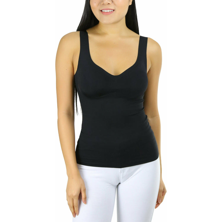 Women's Seamless Torso Shaping V-Neck Shapewear Camisole