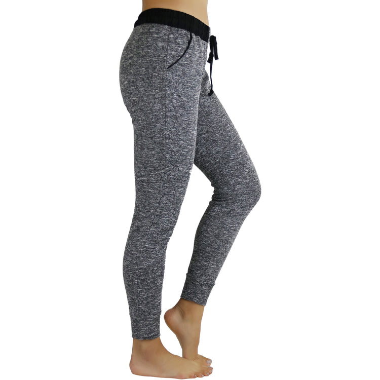 Women's Heathered French Terry Jogger Pants