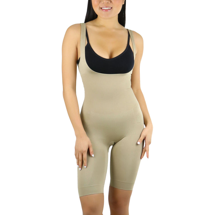 ToBeInStyle Women's Under Bust Body Shaper w/ Butt Lift Control Design
