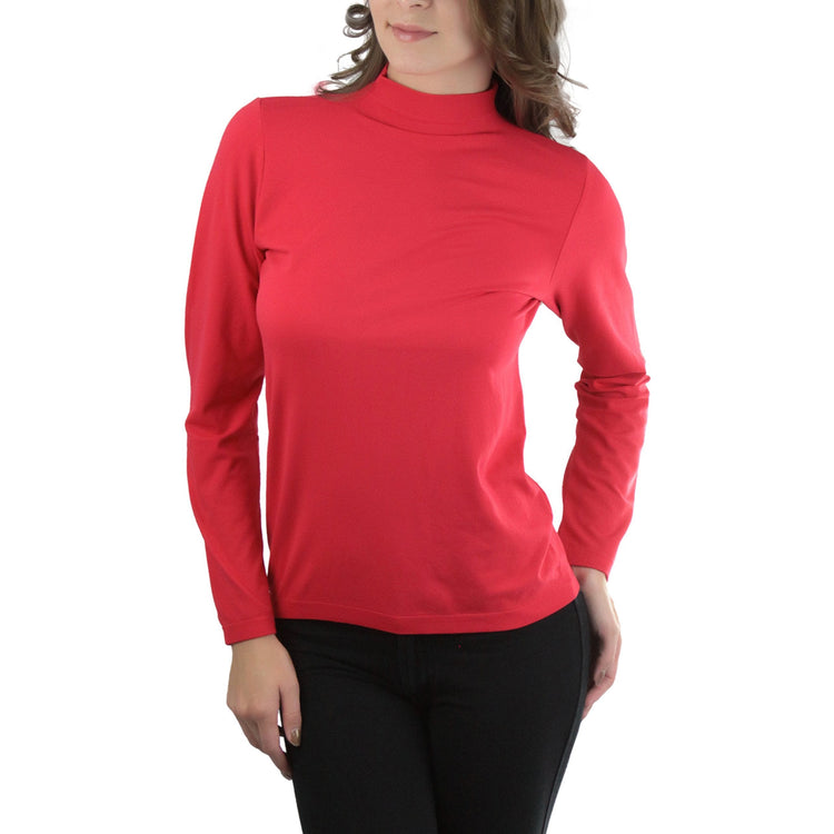 Women's Long Sleeve Turtle Neck Top