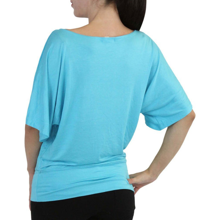 Women's Oversized Off The Shoulder Dolman Blouse
