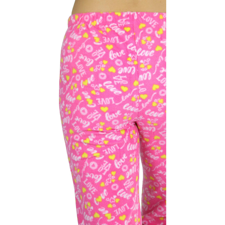 Women's Classic Poly Fabric Ankle Length Pajama Bottoms