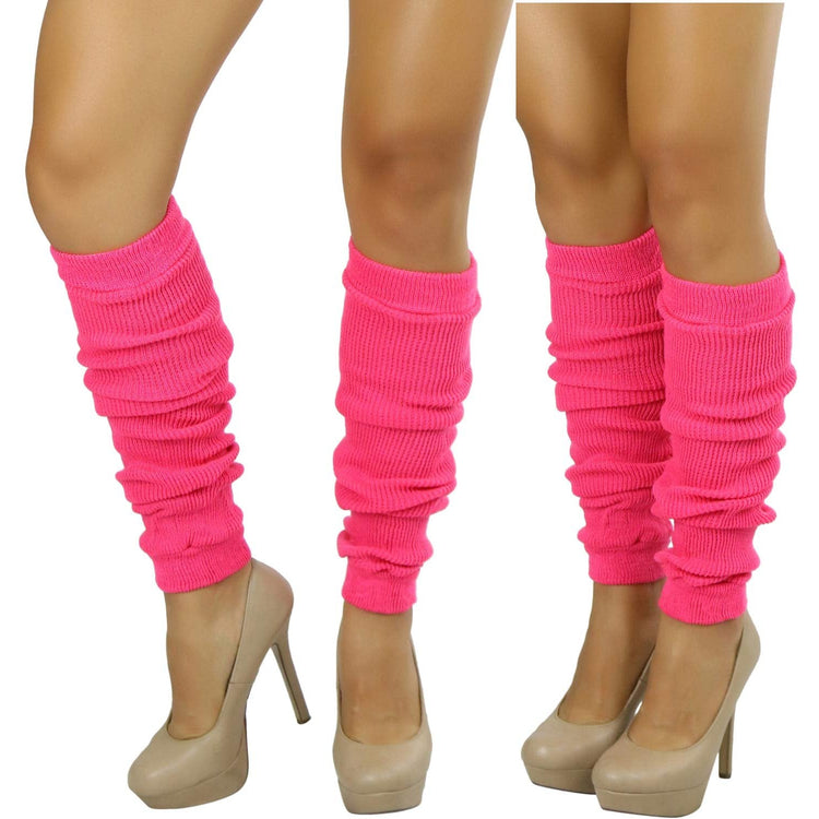 Women's Long Thigh High Separated Leg Warmers