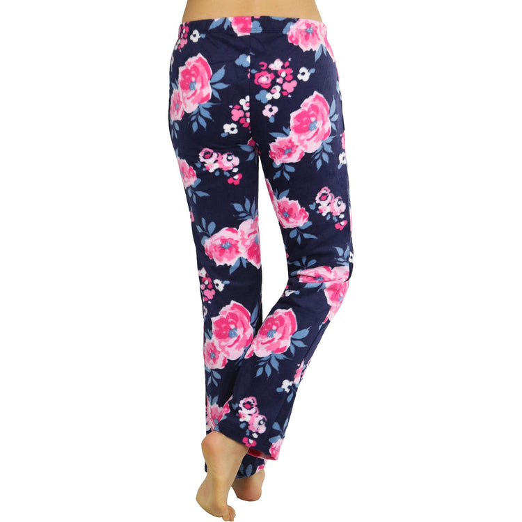 Women's Classic Poly Fabric Ankle Length Pajama Bottoms