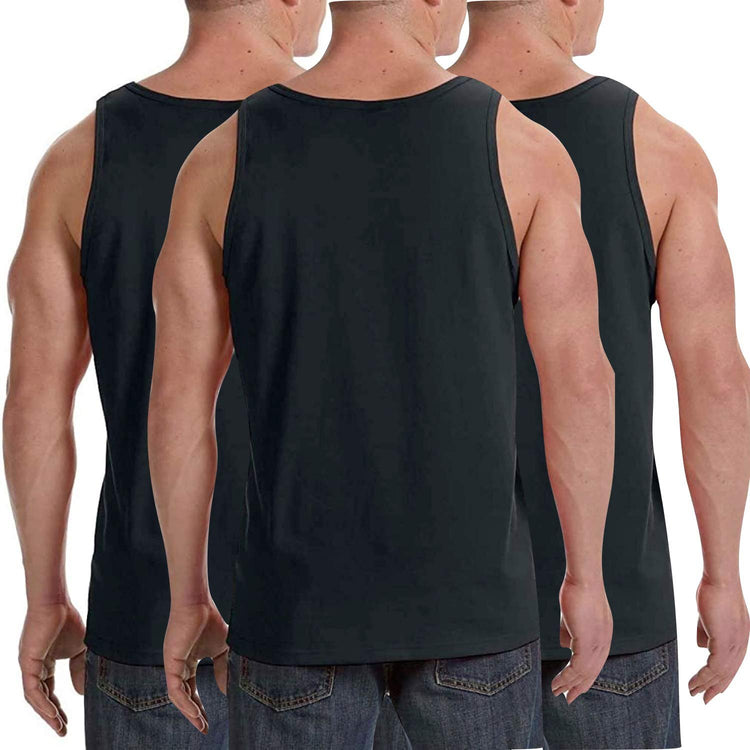 Men's Pack of 3 Muscle Tank Tops
