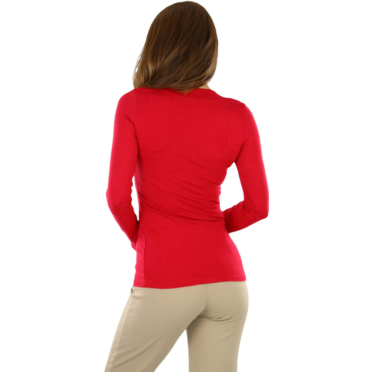 Women's Long Sleeve V-Neck T-Shirt