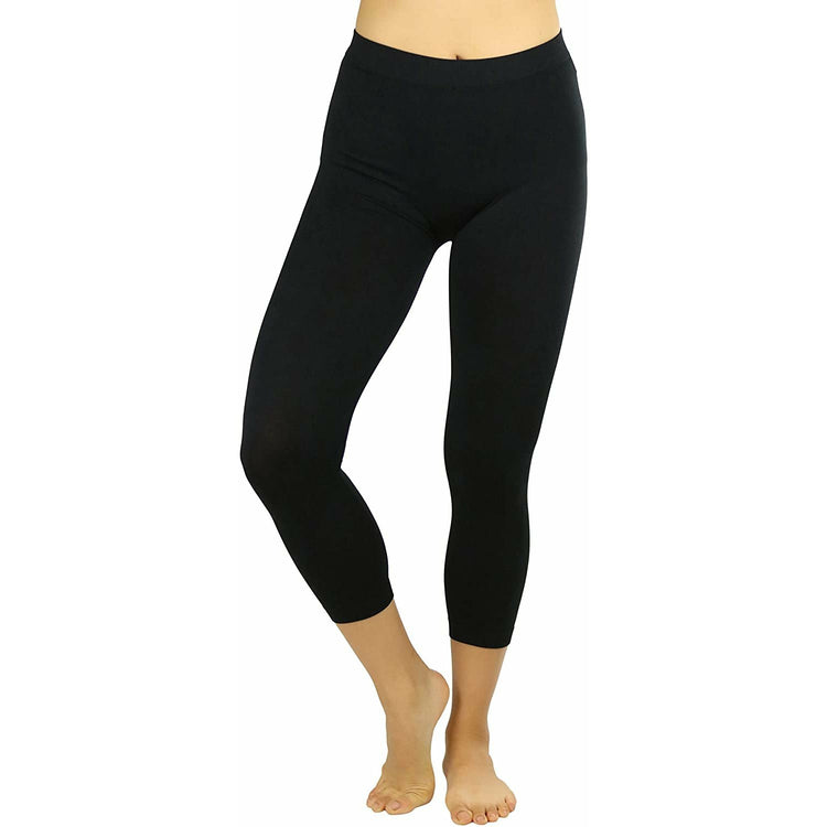 ToBeInStyle Women's Footless Elastic Stretch Leggings