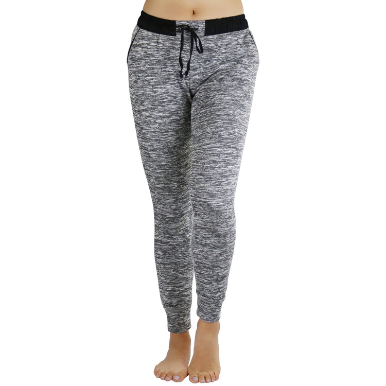 Women's Heathered French Terry Jogger Pants