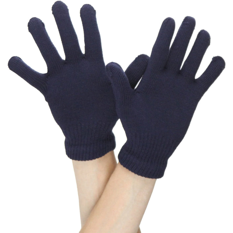 Women's Pack of 6 Assorted Styles Winter Gloves