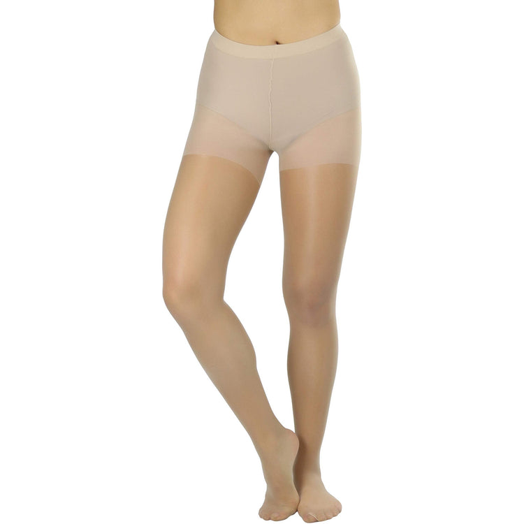 Women's Control Top Sheer Full Footed Panty Hose Hosiery Stockings