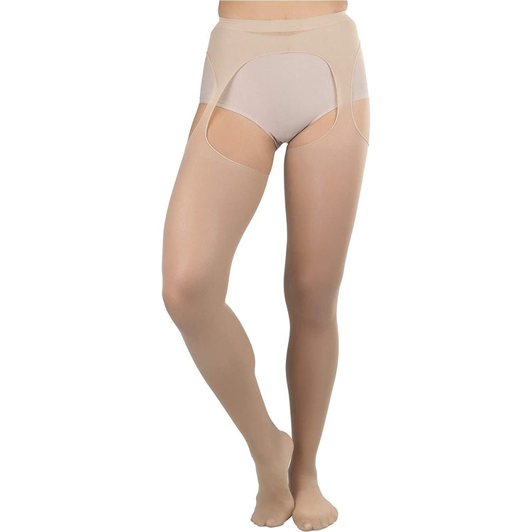Women's Sheer Suspender Pantyhose