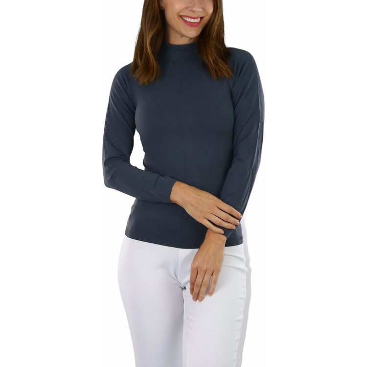 Women's Long Sleeve Turtle Neck Top