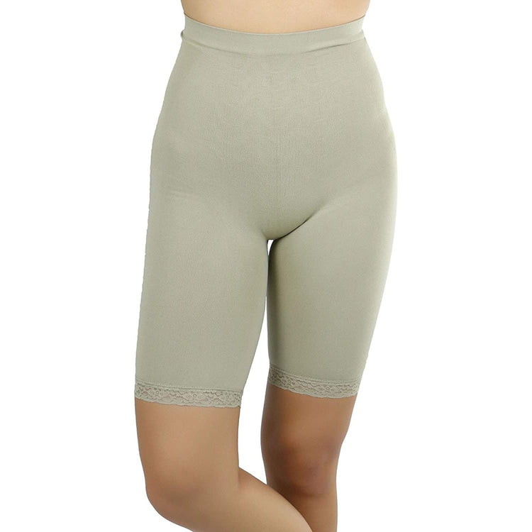 ToBeInStyle Women's High Waisted Body Shaper Shorts