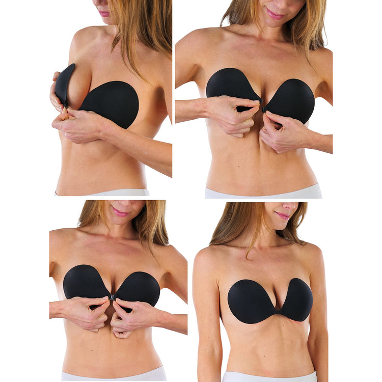 Women's Reusable Self Adhesive Rounded Silicone Bra