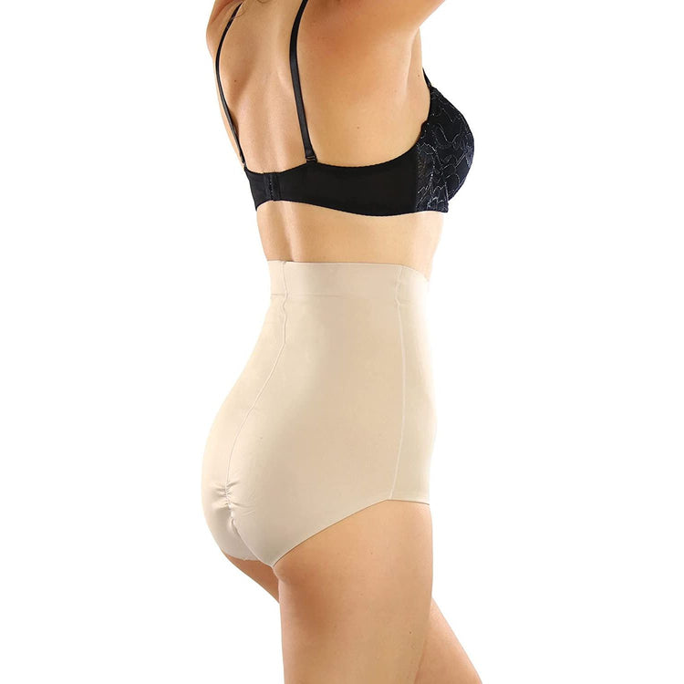ToBeInStyle Women's High Waisted Smooth and Silky Torso Control Bikini Shapewear