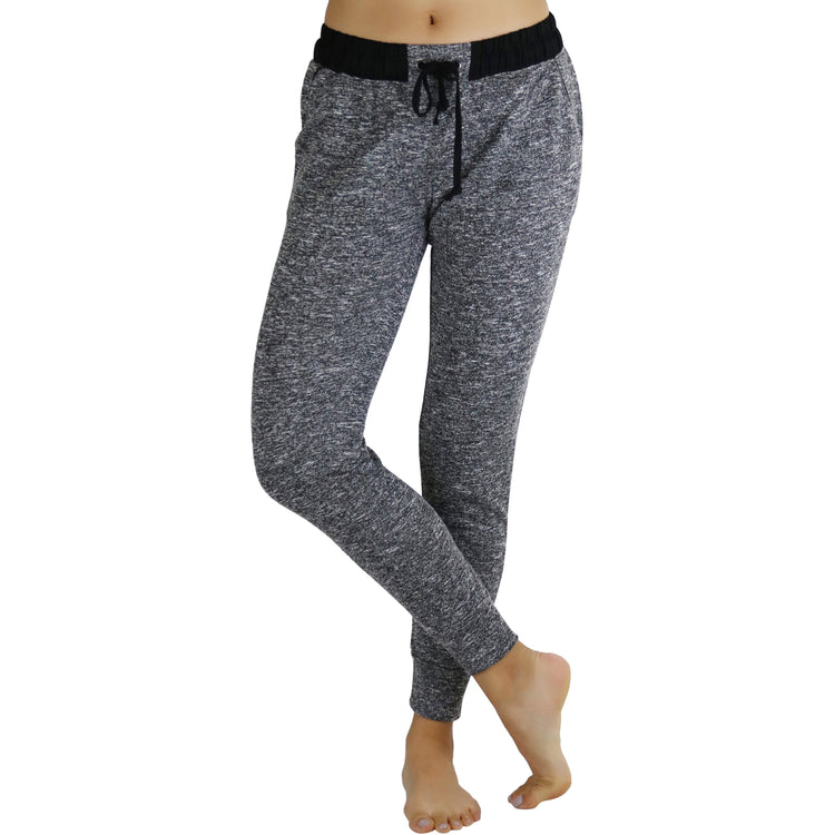 Women's Heathered French Terry Jogger Pants