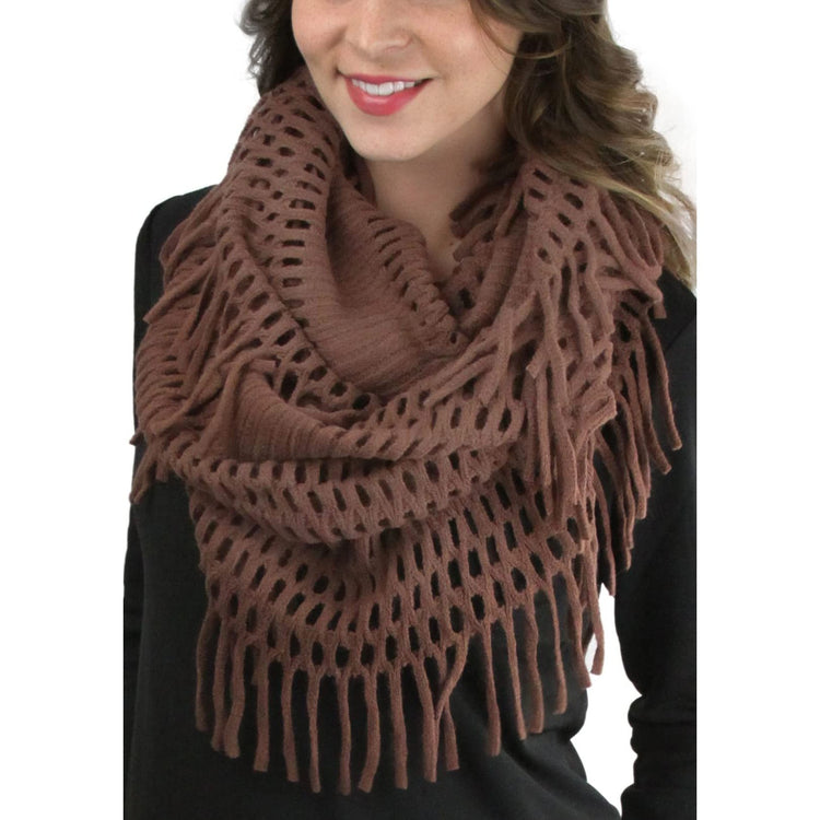 Women's Winter Super Warm Chunky Oversized Infinity Scarves