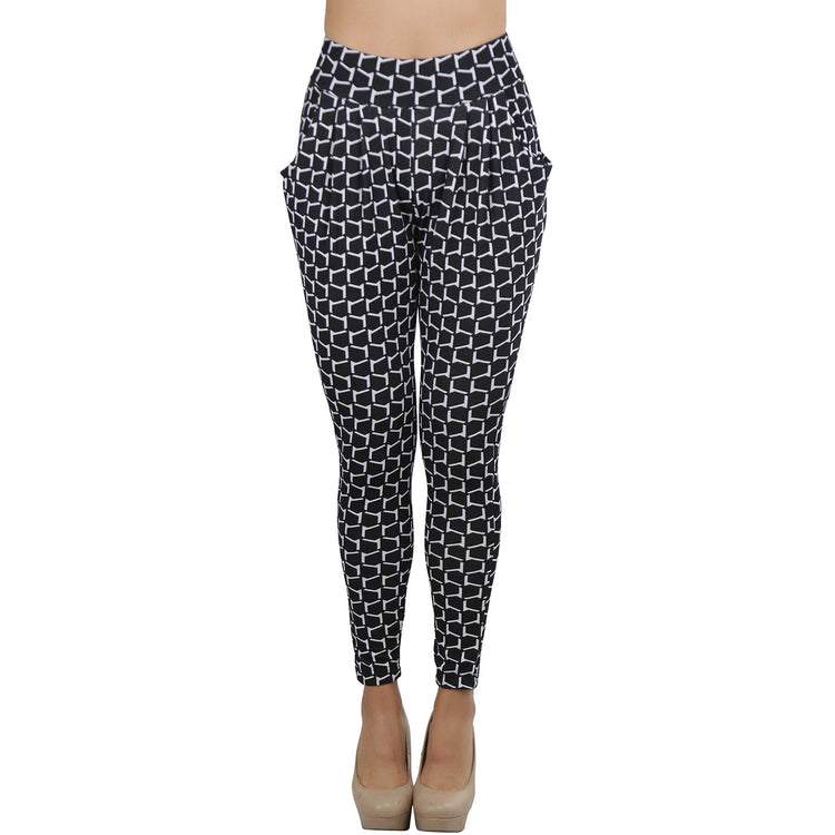 Women's Geometric Prints Pocket Pants