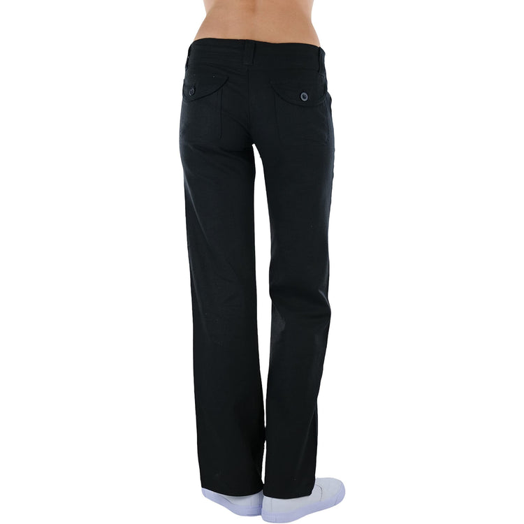 Women's Comfy Casual Rayon Blend Pants with Drawstring Waist