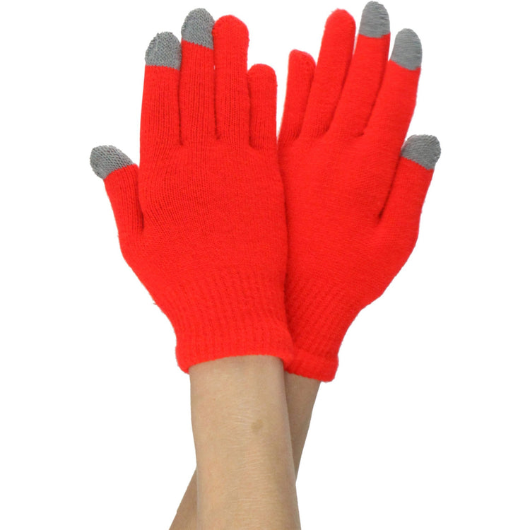 Women's Pack of 6 Assorted Styles Winter Gloves