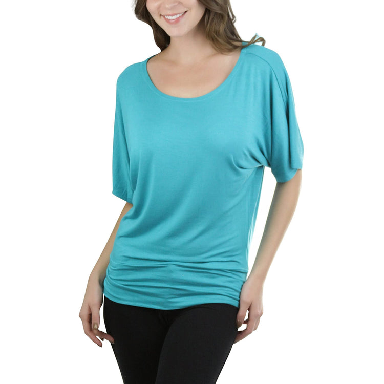 Women's Oversized Off The Shoulder Dolman Blouse