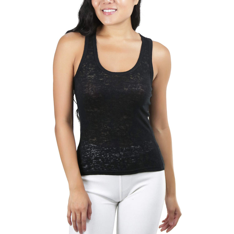 Women's Burnout Tank Top