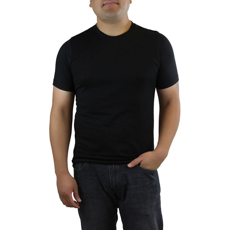 Men's Plain Crew Neck T-Shirt