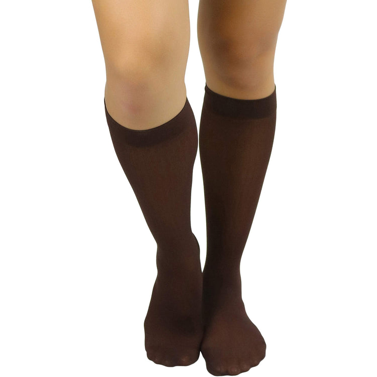 Womens Pack of 6 Knee High Trouser Professional Socks