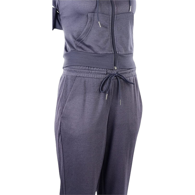 ToBeInStyle Women's French Terry Lightweight Hooded Jacket & Pants