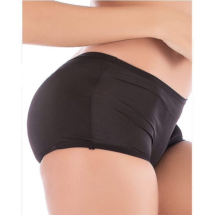 Women's Butt and Hip Padded Low-Rise Boyshort Panties