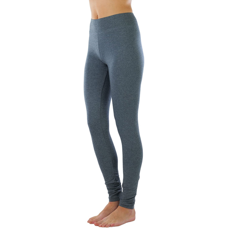 ToBeInStyle Women's Medium Weight Breathable Cotton-Spandex Leggings