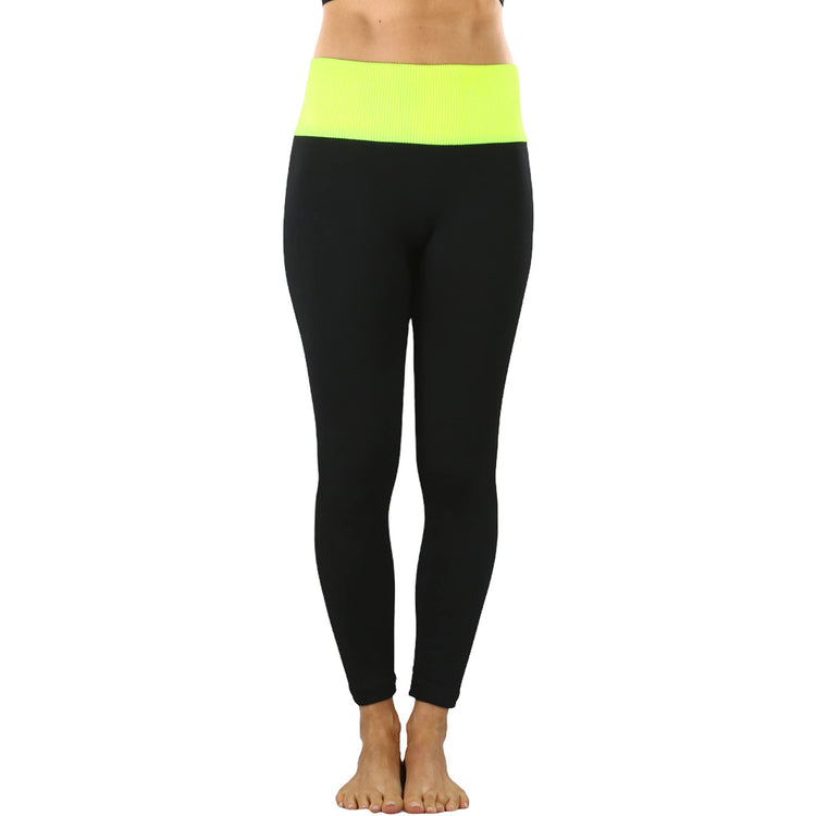 Women's High Waist Fleece Lined Ankle Length Leggings