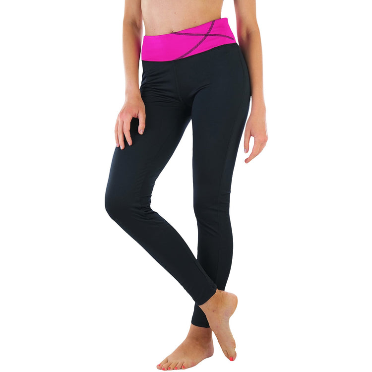 Women's Skinny Ankle Length Polyester Blend Exercise Pants Gymwear