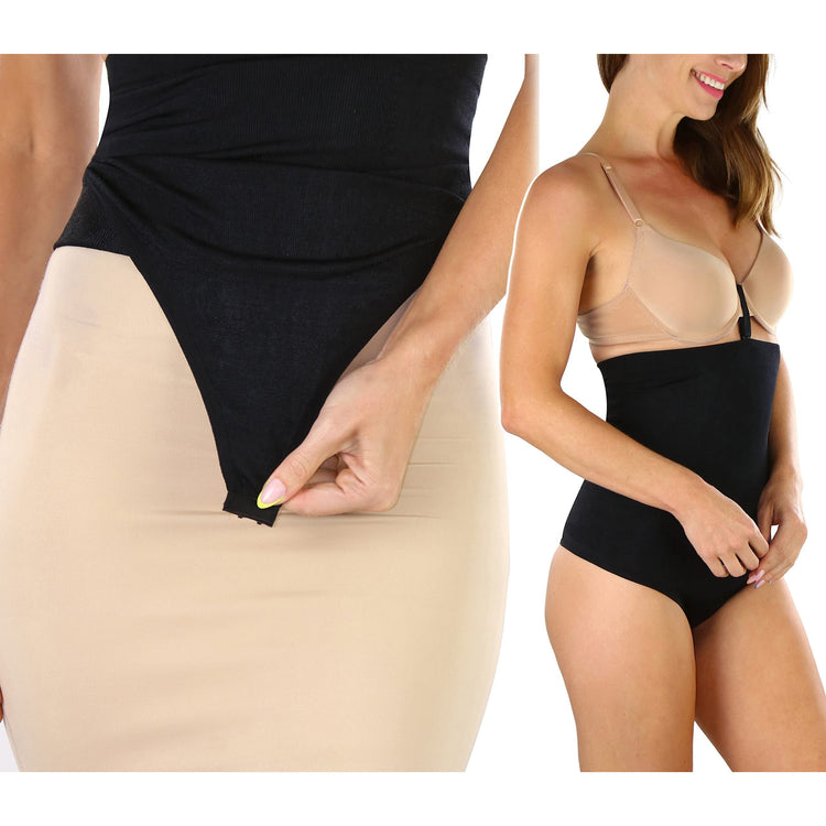 Women's High-Waisted Bikini Brief Shaper
