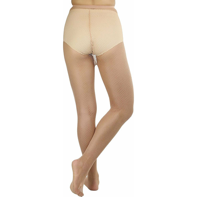 ToBeInStyle Womens Pack of 6 Vibrant Color Nylon Fishnet Pantyhose