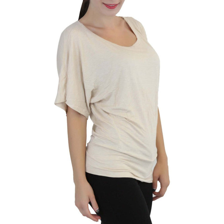 Women's Oversized Off The Shoulder Dolman Blouse