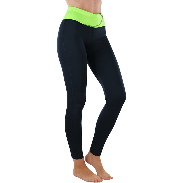 Women's Skinny Ankle Length Polyester Blend Exercise Pants Gymwear
