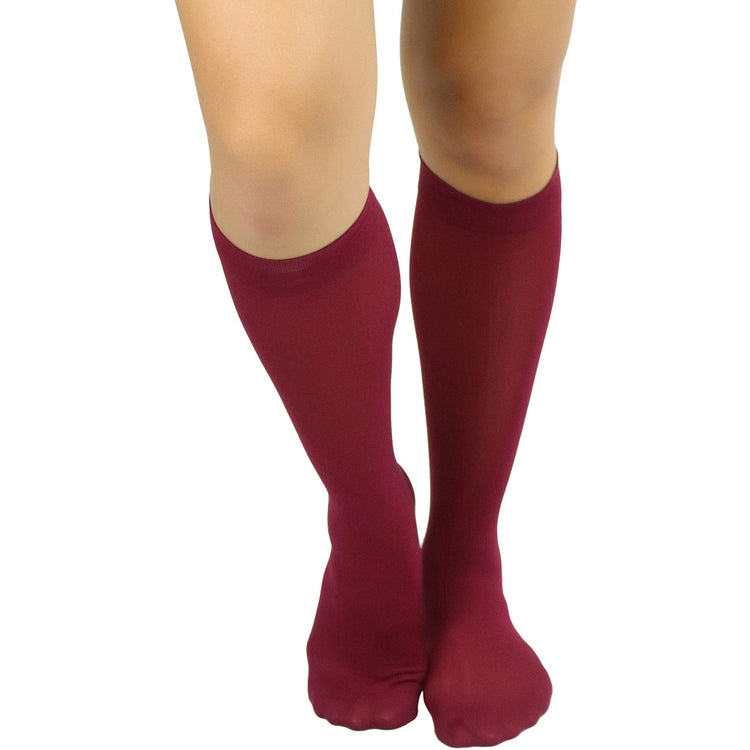 Womens Pack of 6 Knee High Trouser Professional Socks
