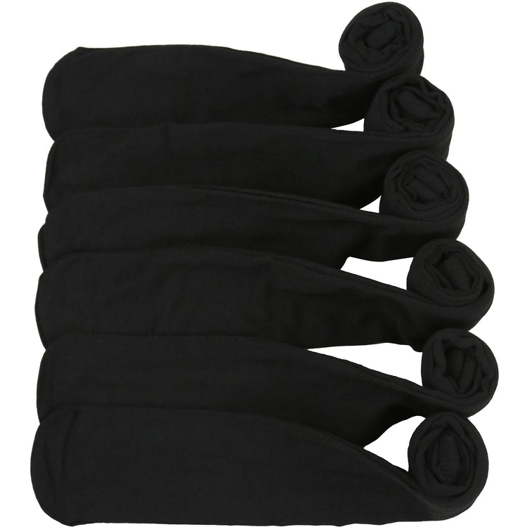 Girl’s Pack of 6 Classic Pull-On Assorted Warm Winter Tights